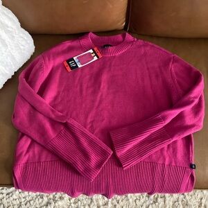 GAP pink long sleeve sweater - size M